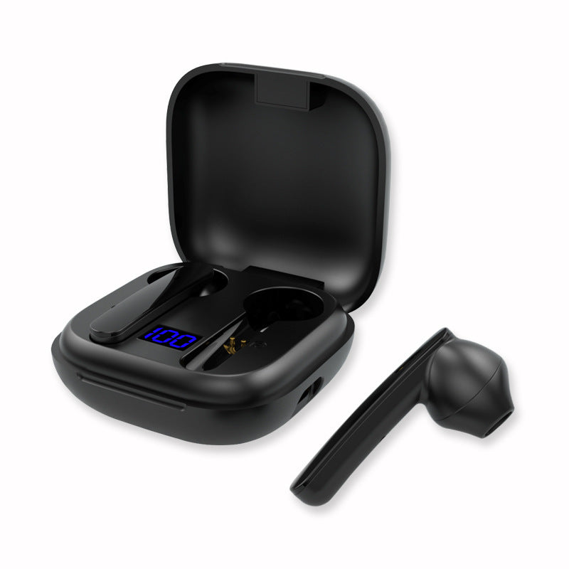 KTX-099283 Wireless Bluetooth Headset with Digital Display and Voice Control, Multi-Point Connection, Stereo Sound