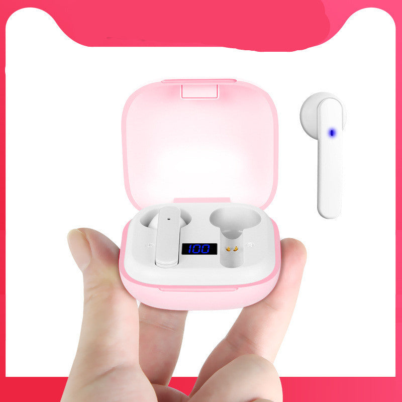KTX-099283 Wireless Bluetooth Headset with Digital Display and Voice Control, Multi-Point Connection, Stereo Sound