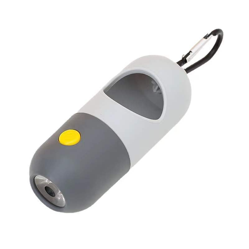 JMT-121354 LED Pet Waste Bag Dispenser for Dogs and Cats - Poop Scooper Bags Holder and Cleaning Accessory
