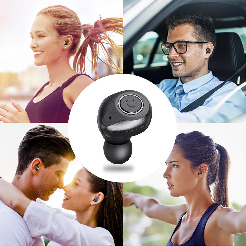 KTX-163667 Bluetooth Wireless Headset with Music Control and Hands-Free Calling
