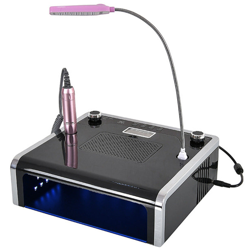 JMT-122570 Nail Polish Remover Vacuum Cleaner – Multifunctional All-in-One Machine in White & Black