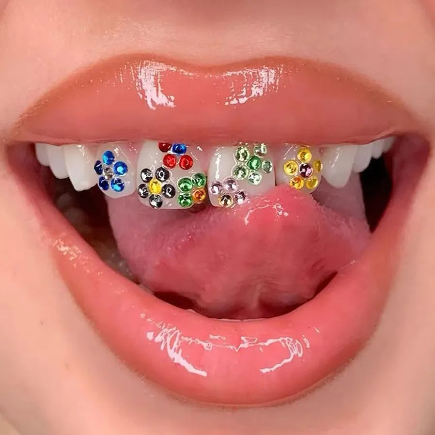 JMT-124938 Fashionable Tooth Gems for Dental Decoration - Crystal Teeth Jewelry Ornaments