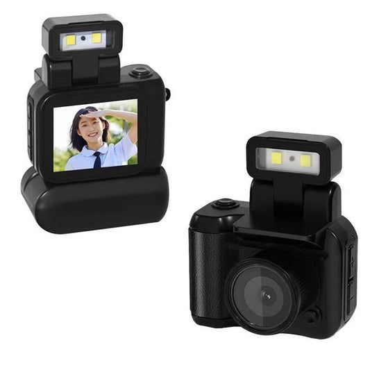 KTX-200019 Compact HD Digital Camera for Students - Portable Retro Design for Vlogging and Travel