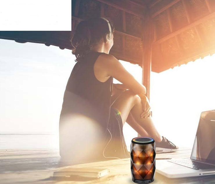 KTX-479443 Crystal Coke Can Shaped Bluetooth Speaker Lantern with Touch Control and Starry Sky Lighting Effect
