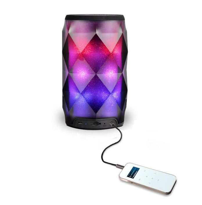 KTX-479443 Crystal Coke Can Shaped Bluetooth Speaker Lantern with Touch Control and Starry Sky Lighting Effect