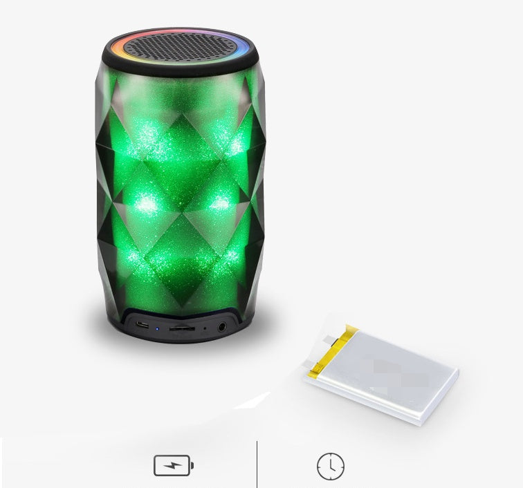 KTX-479443 Crystal Coke Can Shaped Bluetooth Speaker Lantern with Touch Control and Starry Sky Lighting Effect