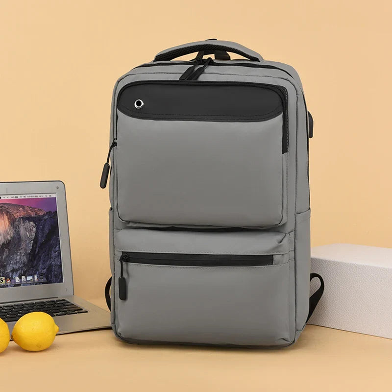 KTX-325395 15.6 Inch Portable Waterproof Laptop Backpack for Men with Oxford Material