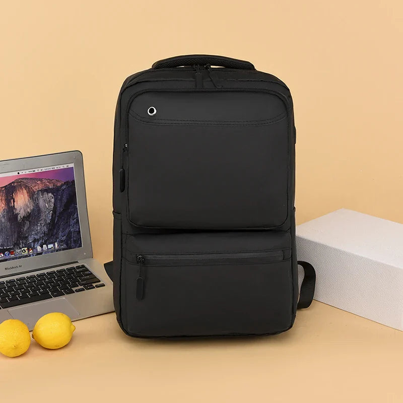KTX-325395 15.6 Inch Portable Waterproof Laptop Backpack for Men with Oxford Material