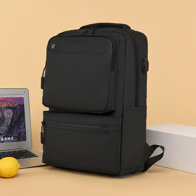 KTX-325395 15.6 Inch Portable Waterproof Laptop Backpack for Men with Oxford Material