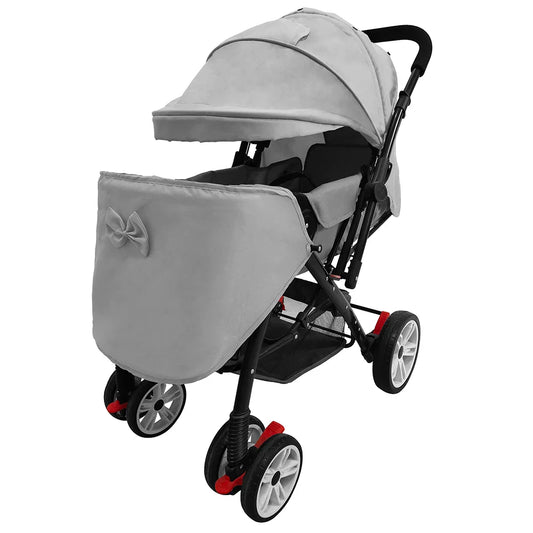 KTX-041811 Lightweight Foldable Baby Stroller with Compact Steel Tube Design for Travel Convenience