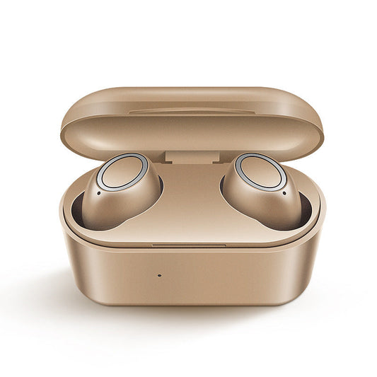 KTX-788563 Wireless Mini Bluetooth Headset - Stereo Earplug Style - 10m Transmission Range - Available in Black, White, Gold, Rose Gold, Blue