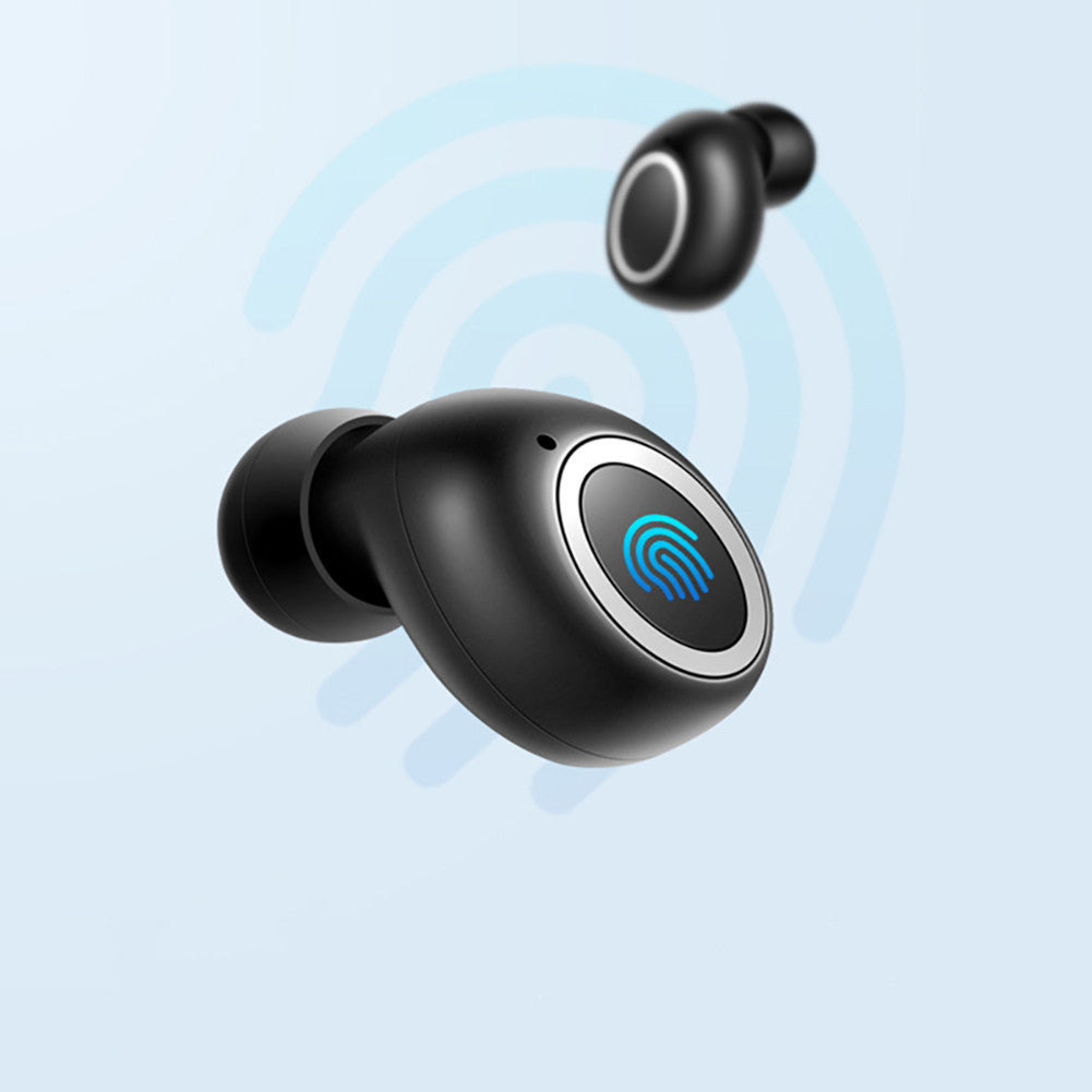 KTX-788563 Wireless Mini Bluetooth Headset - Stereo Earplug Style - 10m Transmission Range - Available in Black, White, Gold, Rose Gold, Blue