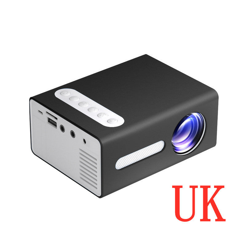 KTX-815379 Compact 1080P Mini Projector for Home Office with LED Technology and Various Input Ports