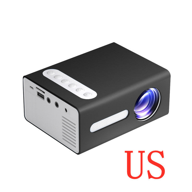 KTX-815379 Compact 1080P Mini Projector for Home Office with LED Technology and Various Input Ports