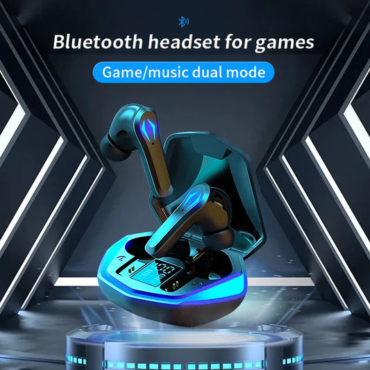 KTX-632595 True Wireless Bluetooth Earbuds with Hands-Free Functionality and Mini In-Ear Design for Gaming and Music