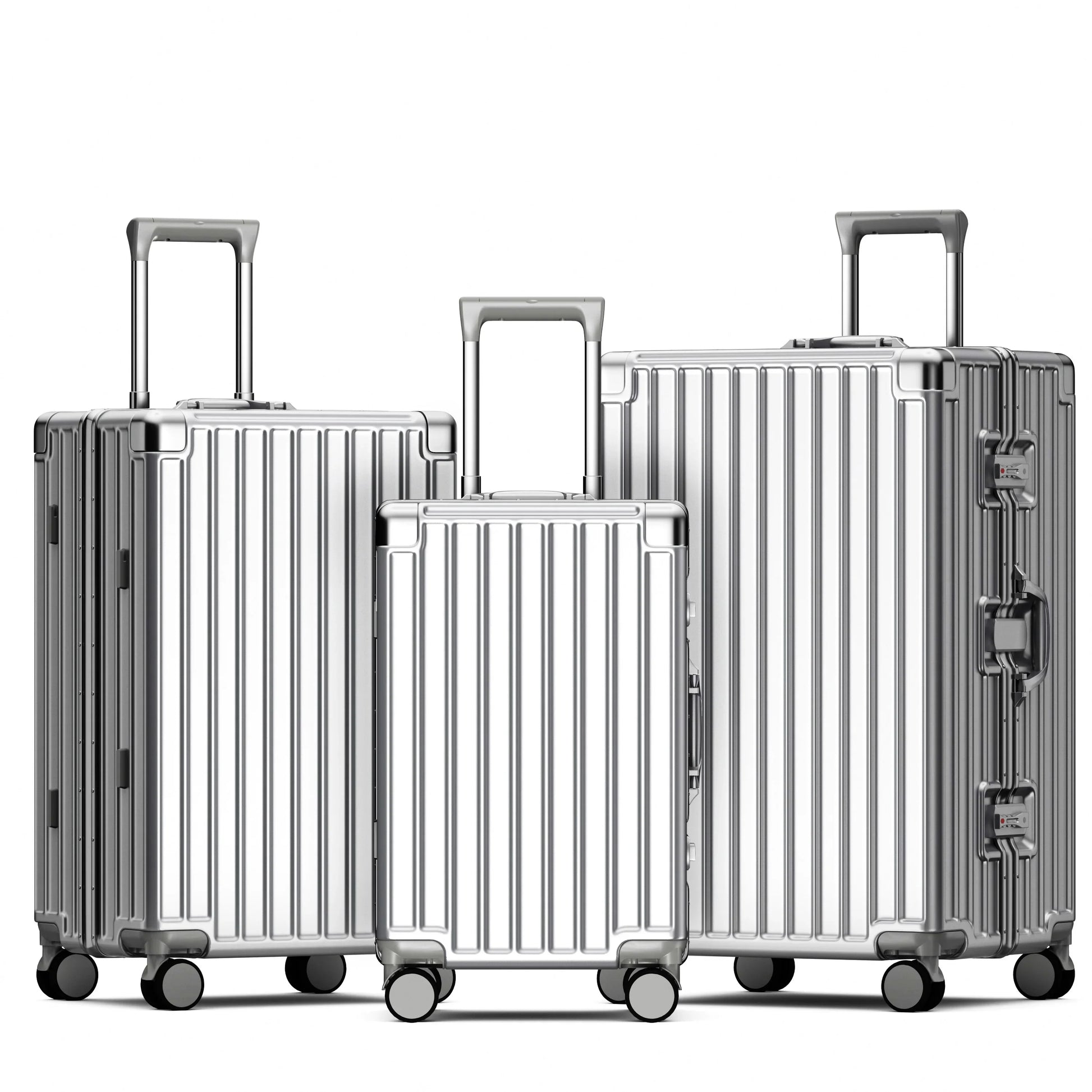 KTX-094035 Aluminium Frame Travel Carry-On Suitcase with Trolley Design