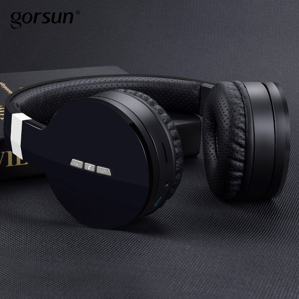 KTX-656339 Wireless Folding Stereo Bluetooth Headset with Deep Noise Reduction and TF Card Support