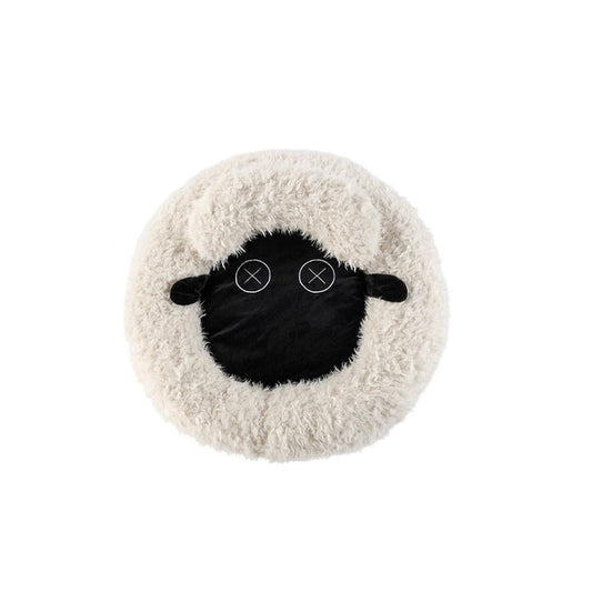 JMT-139530 Cozy Winter Round Cat Bed for Ultimate Comfort and Warmth