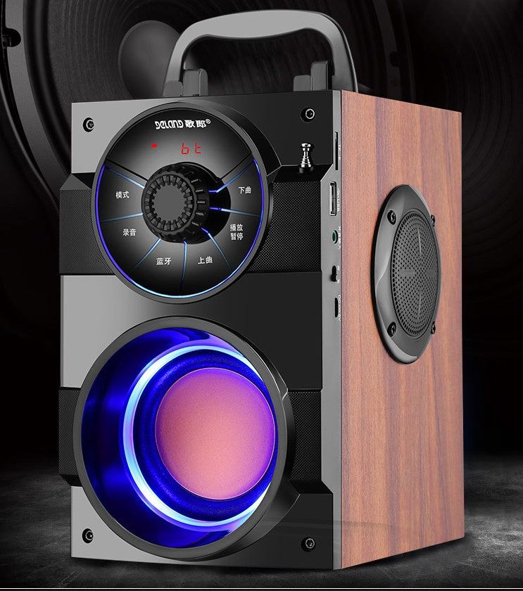 KTX-573139 Portable Mini Home Audio System with Subwoofer and USB Power Supply