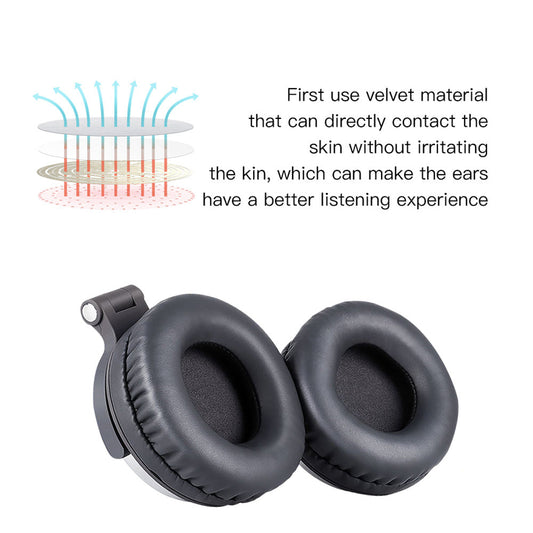 KTX-868051 Folding Bluetooth Stereo Headset with Subwoofer and Multi-Mode Functionality