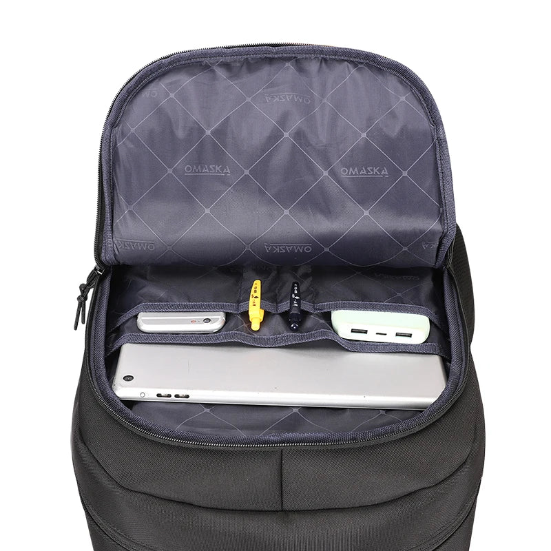KTX-331155 Stylish Water-Resistant Backpack with USB Charging for Business and Outdoor Use