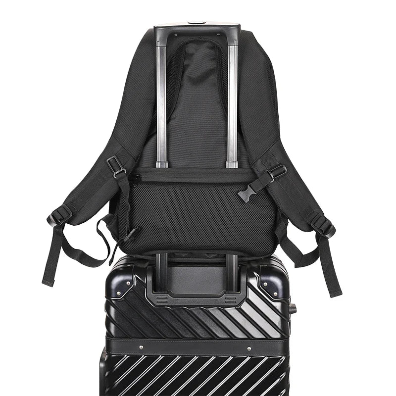 KTX-331155 Stylish Water-Resistant Backpack with USB Charging for Business and Outdoor Use