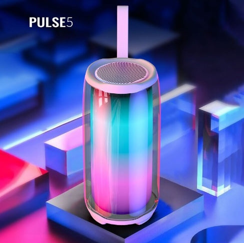 KTX-068115 Pulse 5 Wireless Speaker with RGB Lighting and 360-Degree Sound
