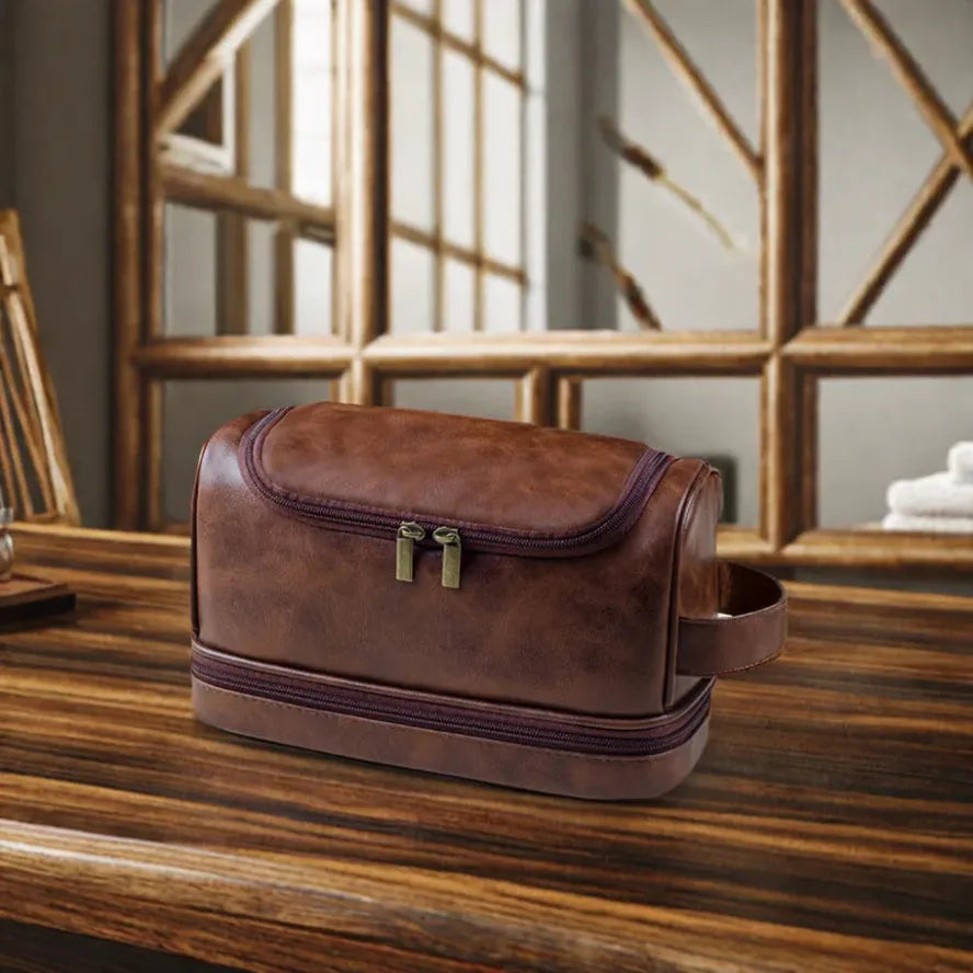 KTX-613395 Unisex Toiletry Organizer Bag with Hook – Eco-Friendly Storage Solution in Multiple Colours