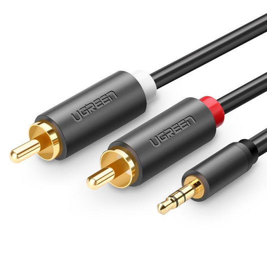 KTX-174675 Audio Cable for Connecting Mobile Phones and Computers to Power Amplifiers - Gold-Plated, Various Lengths Available