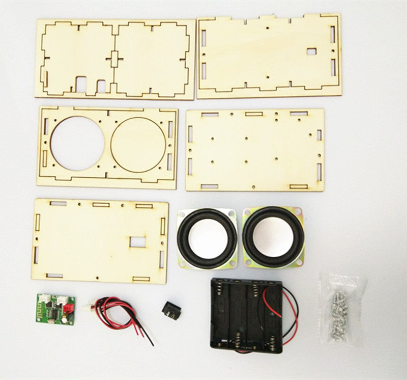 KTX-774355 DIY Bluetooth Speaker Kit for Self-Assembly with Clear Instructions and Stable Performance