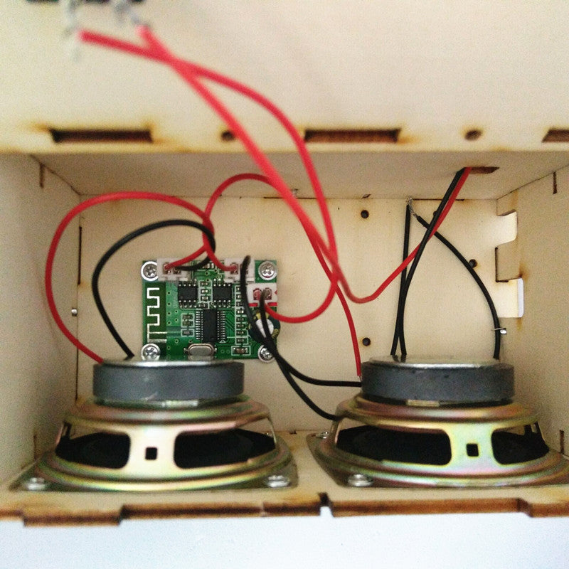 KTX-774355 DIY Bluetooth Speaker Kit for Self-Assembly with Clear Instructions and Stable Performance