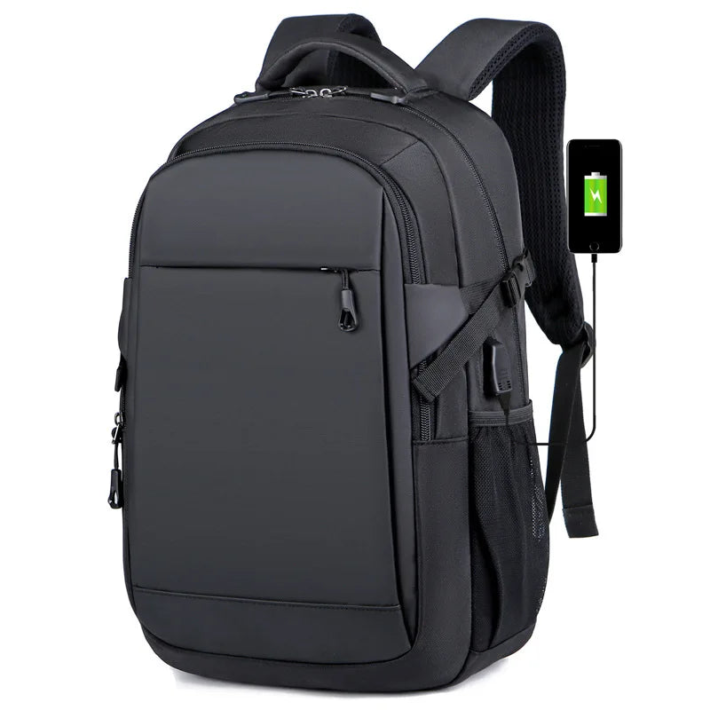 KTX-178515 15.6-Inch Waterproof Oxford Polyurethane Backpack for Daily Business and Travel