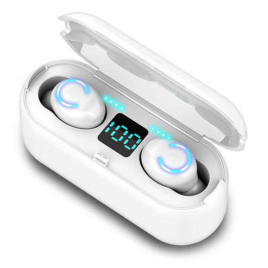 KTX-093971 Wireless Bluetooth Stereo Earbuds with Battery Display and Voice Control