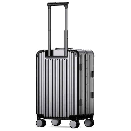 KTX-552787 Aluminium Frame Hard Case Trolley Bag for Travel and Custom PC Storage