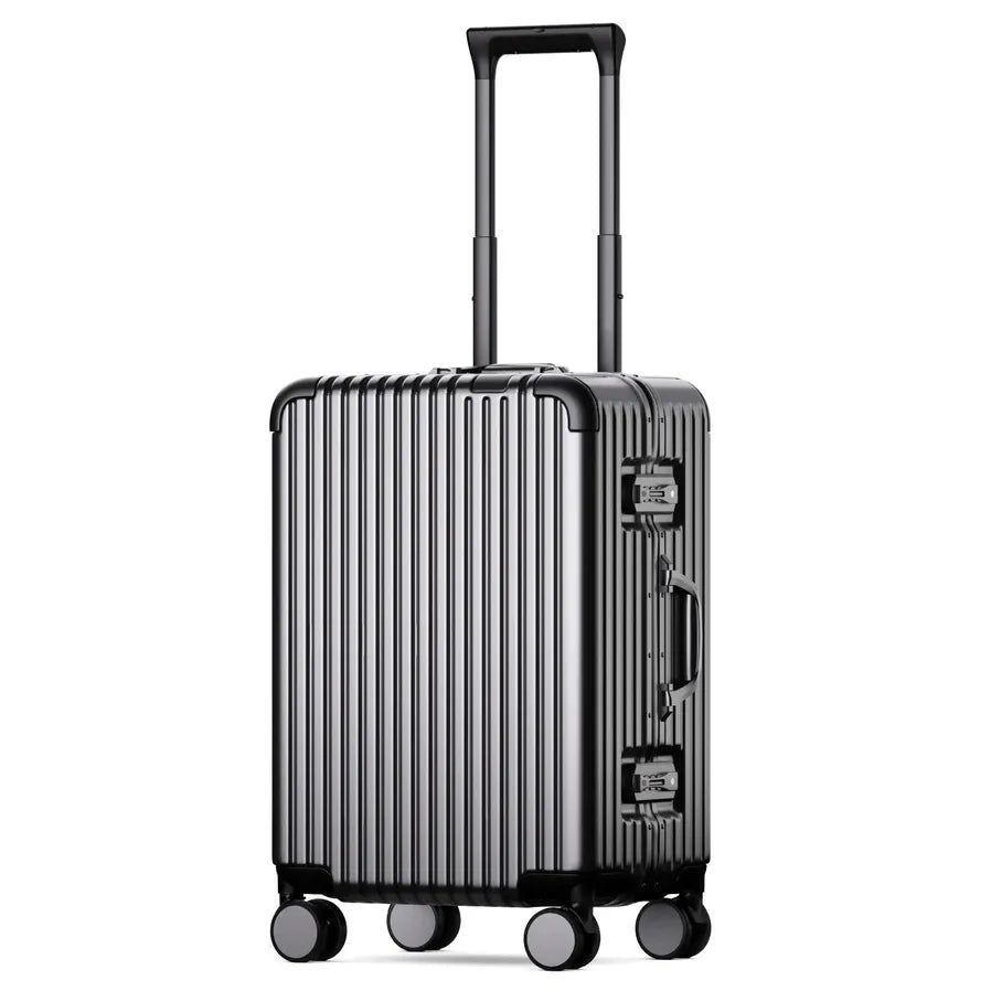 KTX-552787 Aluminium Frame Hard Case Trolley Bag for Travel and Custom PC Storage