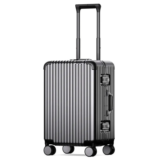 KTX-552787 Aluminium Frame Hard Case Trolley Bag for Travel and Custom PC Storage