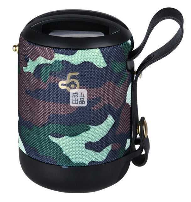 KTX-707667 Portable Waterproof Bluetooth Speaker with USB Connection, 5W Output, 8-Hour Playtime, and Multi-Format Support