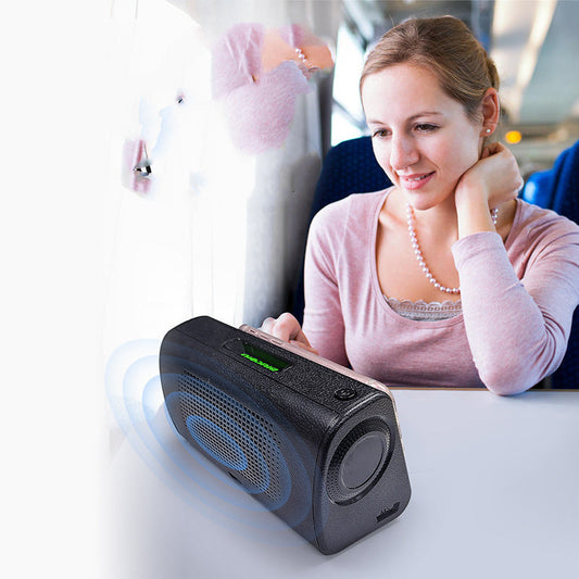KTX-278227 Magnetic Induction Portable Wireless Subwoofer Speaker with 8-Hour Battery Life