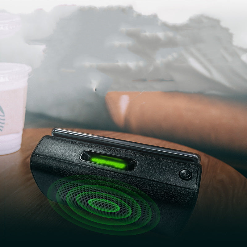 KTX-278227 Magnetic Induction Portable Wireless Subwoofer Speaker with 8-Hour Battery Life