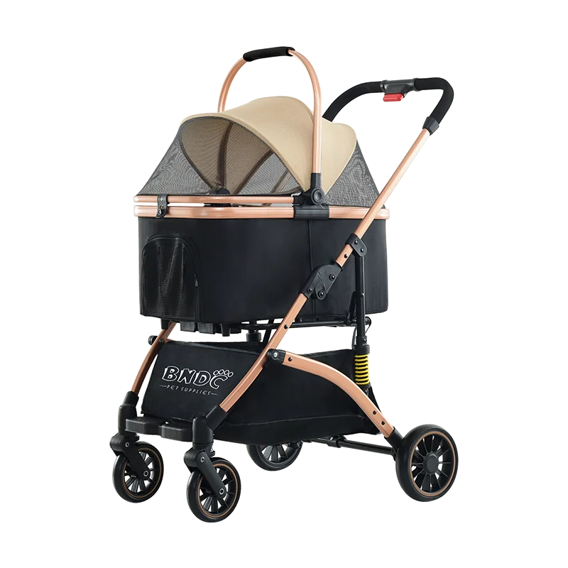 JMT-157130 Collapsible Dog and Cat Stroller for Convenient Pet Transport