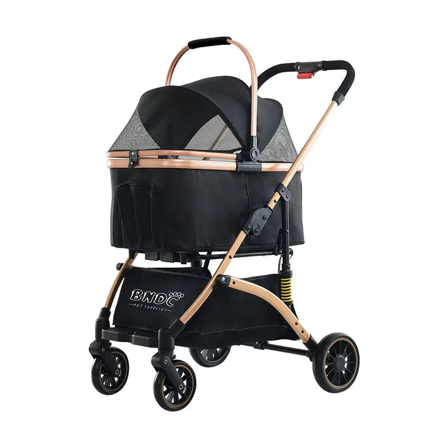 JMT-157130 Collapsible Dog and Cat Stroller for Convenient Pet Transport