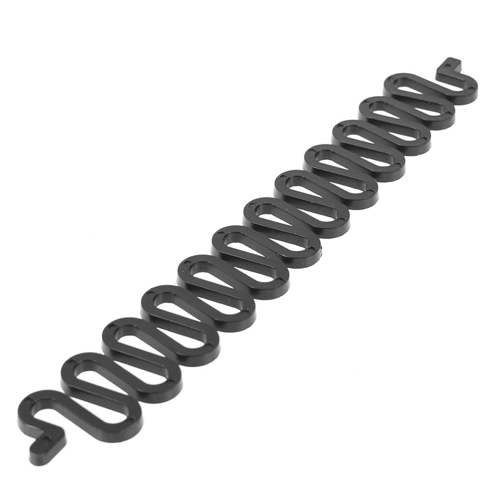 KTX-805075 Fishbone Hair Styling Tool – Black Plastic, Effortless Hair Transformation in Seconds
