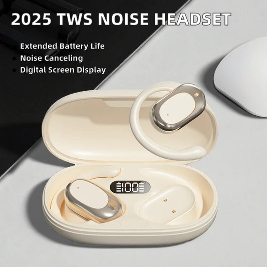 KTX-707347 YX24 OWS Noise Cancelling Gaming Headset with LED Lights and Wireless Chipset for Sports and Running