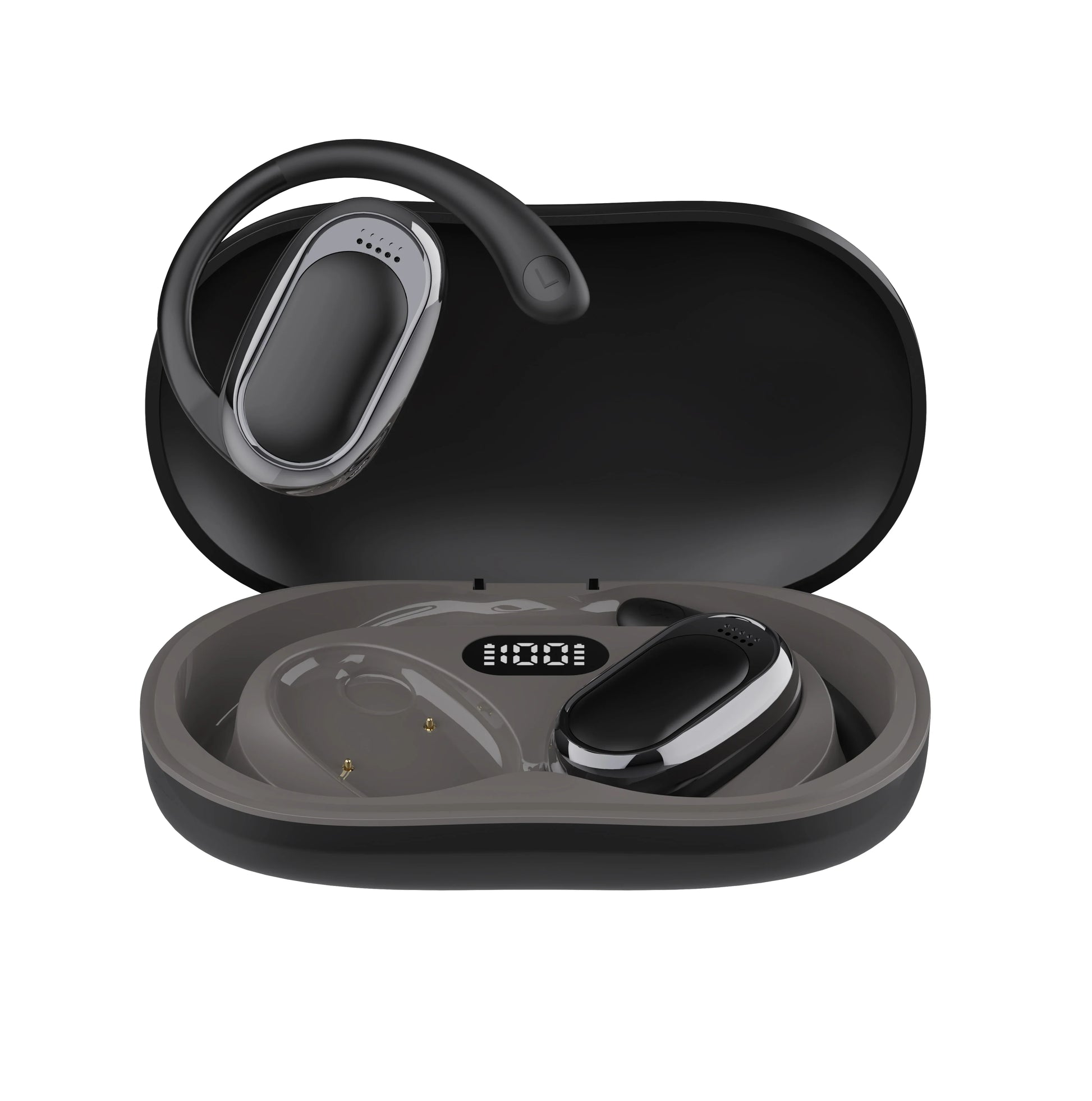 KTX-707347 YX24 OWS Noise Cancelling Gaming Headset with LED Lights and Wireless Chipset for Sports and Running