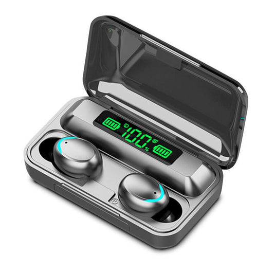 KTX-916179 True Wireless Bluetooth Headset with LED Power Display and Charging Function, Compatible with All Bluetooth Devices