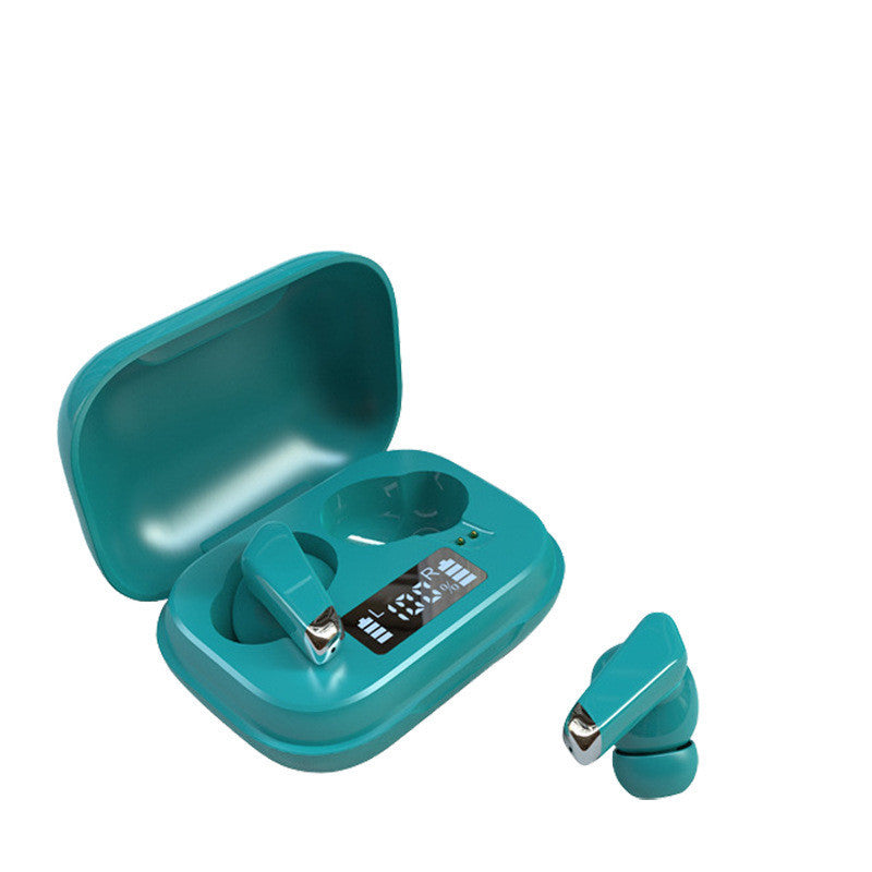 KTX-687251 P82 TWS Wireless Bluetooth Earbuds with Charging Case – Available in Black, White, and Green