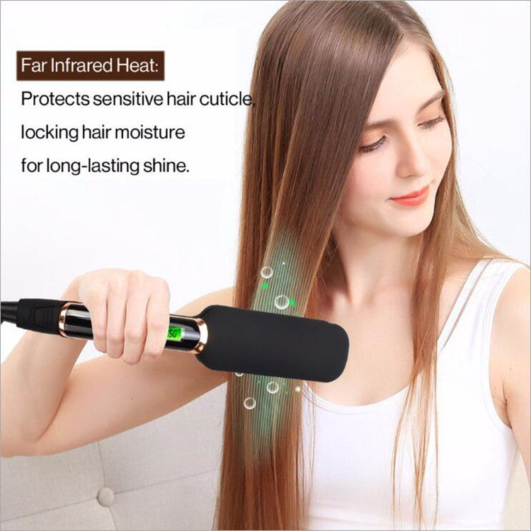 KTX-499795 Infrared Hair Straightener with Touch Control and LED Display, Fast Heating Ceramic Plates