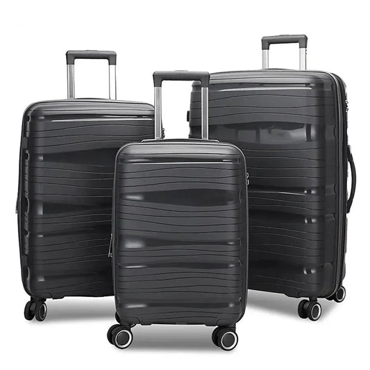 KTX-391251 Waterproof Expandable Suitcase Luggage with Four Spinner Wheels - Available in 20, 24, and 28 Inches