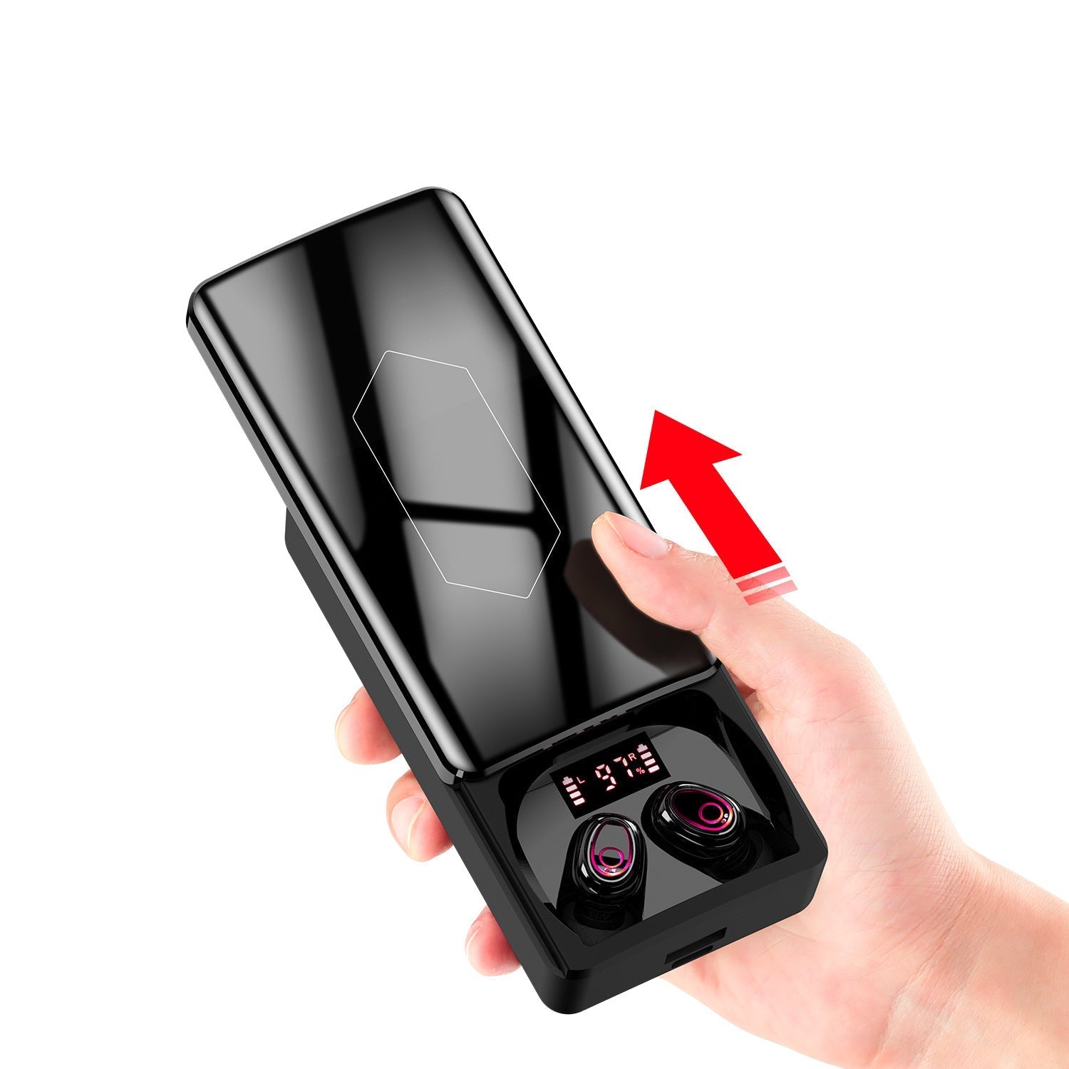 KTX-242003 Bluetooth 5.0 Sports Earbuds with 10000mAh Battery and Voice Control