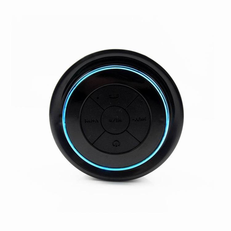 KTX-429715 Waterproof Portable Bluetooth Speaker with Call Function - Mini Bathroom Speaker, 8-Hour Playtime, USB Rechargeable